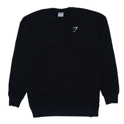 Gymshark Men's Black XL Crew Neck Pullover Sweatshirt