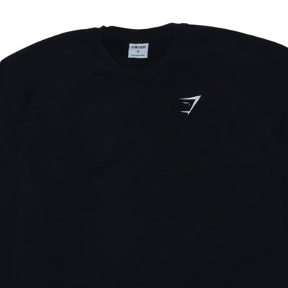 Gymshark Men's Black XL Crew Neck Pullover Sweatshirt