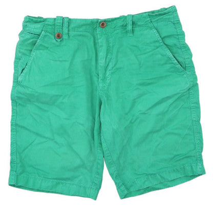 Tommy Hilfiger Men's Green Chino Shorts Size 31 Regular Fit