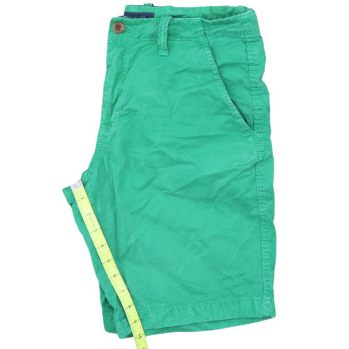 Tommy Hilfiger Men's Green Chino Shorts Size 31 Regular Fit