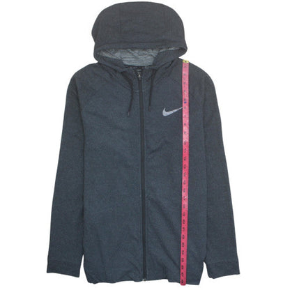 Nike Men's Grey Dri-FIT Full Zip Hoodie Size L Sportswear