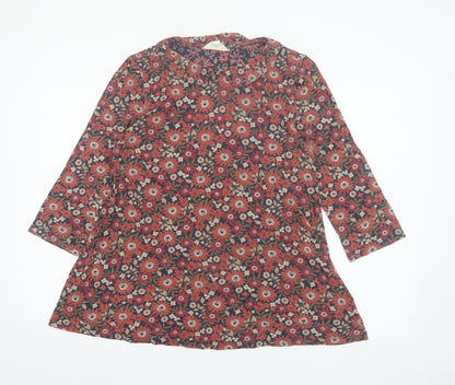 Seasalt Cornwall Women’s Multicoloured Floral Tunic Top Size 10