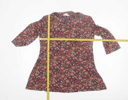 Seasalt Cornwall Women’s Multicoloured Floral Tunic Top Size 10