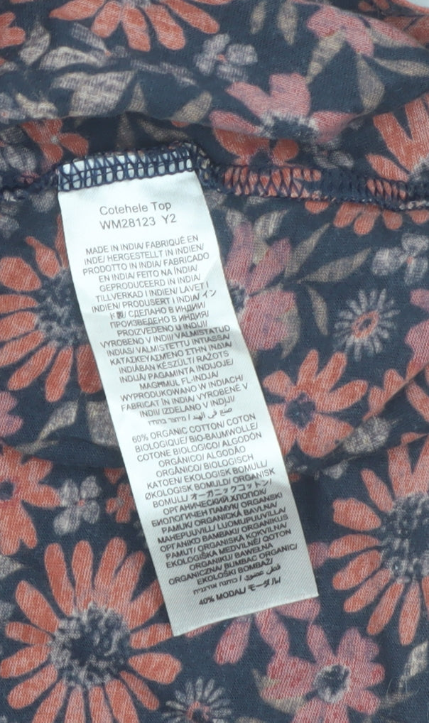 Seasalt Cornwall Women’s Multicoloured Floral Tunic Top Size 10
