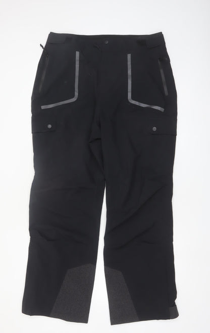 Marks and Spencer Women’s Black Waterproof Snow Pants Size 16