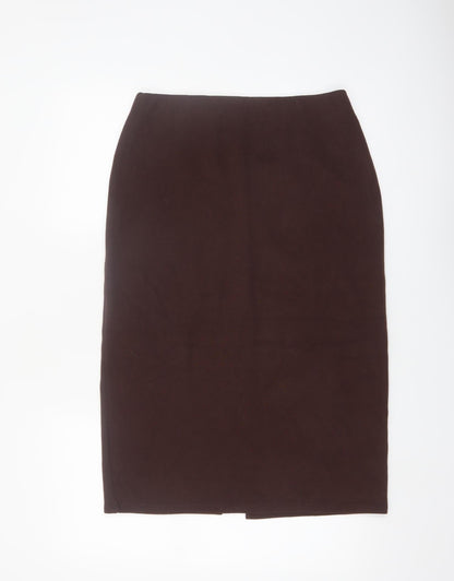 Womens UK Size 12 Marks and Spencer Straight & Pencil Jersey Skirt