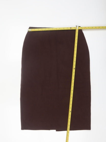 Womens UK Size 12 Marks and Spencer Straight & Pencil Jersey Skirt