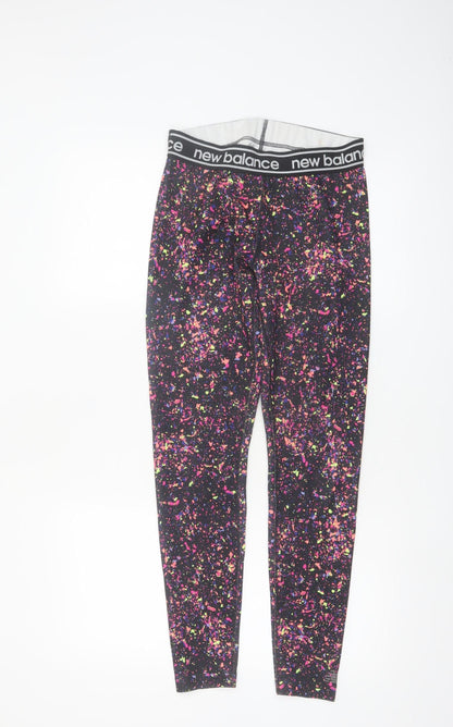 New Balance Womens Multicoloured M Leggings | Stretch Activewear