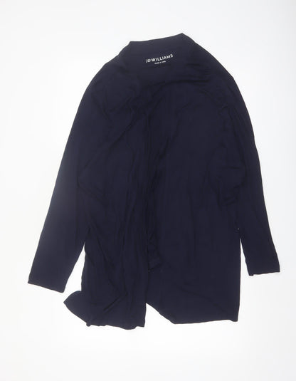 JD Williams Women Blue Size 28 Long Sleeve Open Lightweight Coatigan