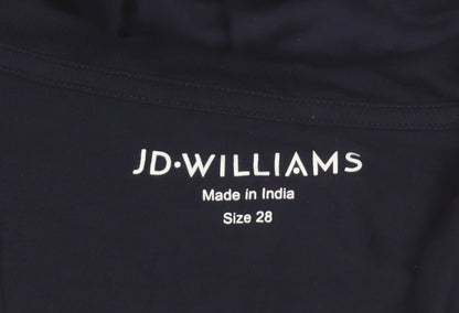 JD Williams Women Blue Size 28 Long Sleeve Open Lightweight Coatigan