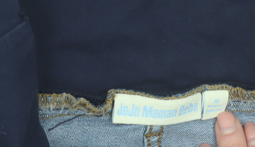 JoJo Maman Bébé Blue Maternity Straight Jeans Women’s Size 10