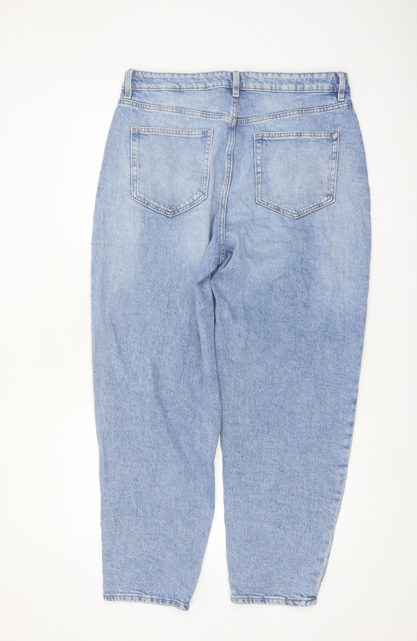 Marks and Spencer Women’s Blue Mom Jeans Size 16 Tall Denim