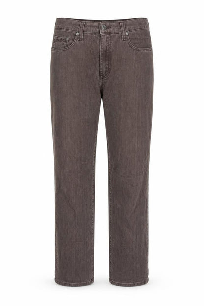 Nicole Women Brown Straight Jeans Size 12 Stretch Denim