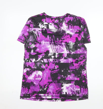 Exertek Women’s Purple Petites Medium Activewear T-Shirt