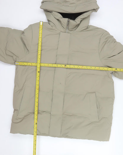 Marks and Spencer Women’s Beige Hooded Puffer Jacket Size L
