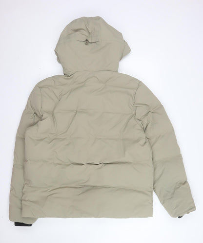 Marks and Spencer Women’s Beige Hooded Puffer Jacket Size L