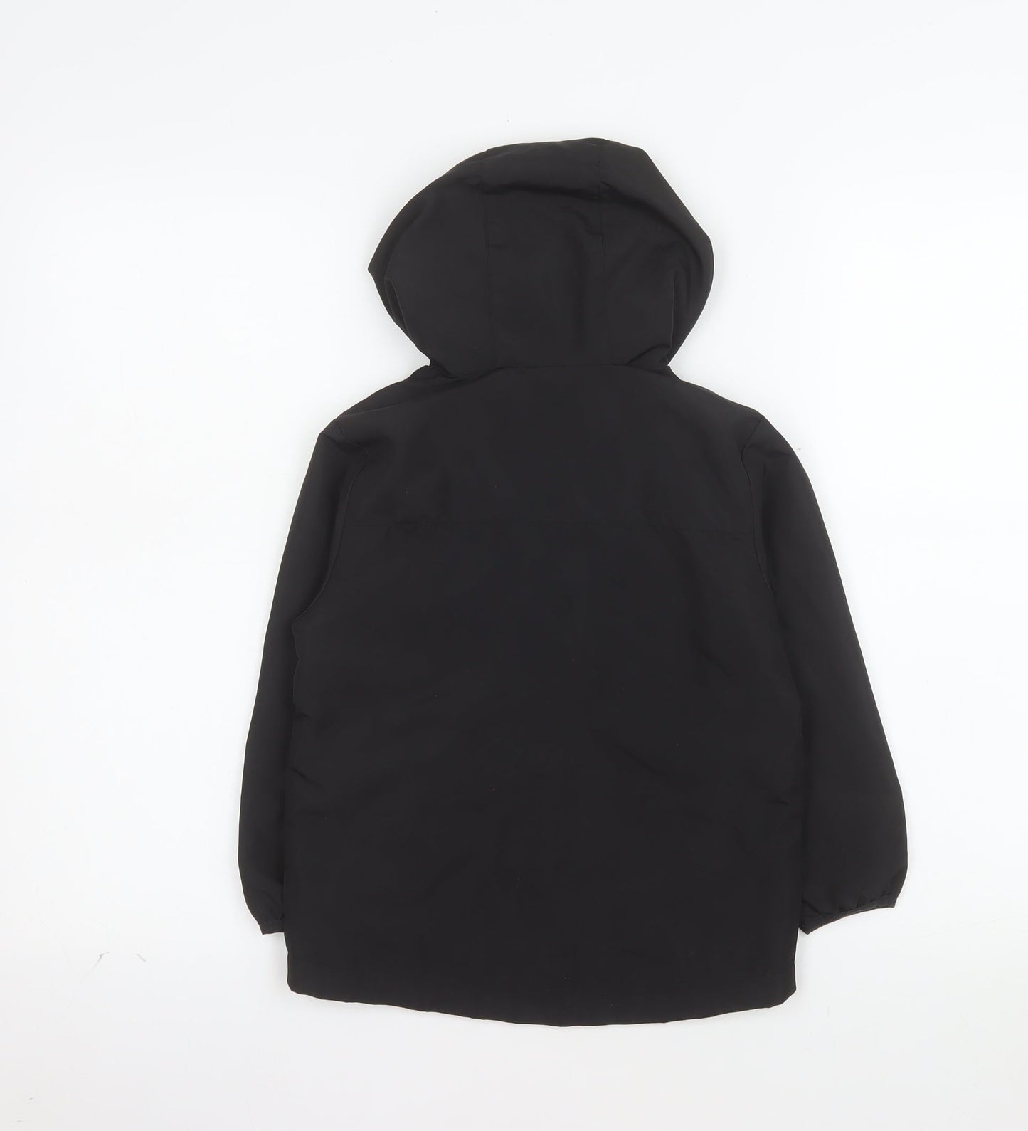 F&F Boys Black Hooded Soft Shell Jacket 4-5 Years Gaming Design