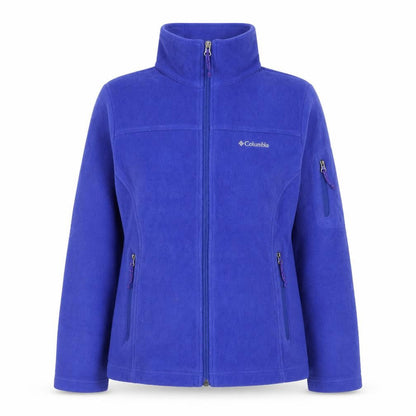 Columbia Women's Purple XS Fleece Full Zip Outdoor Jacket
