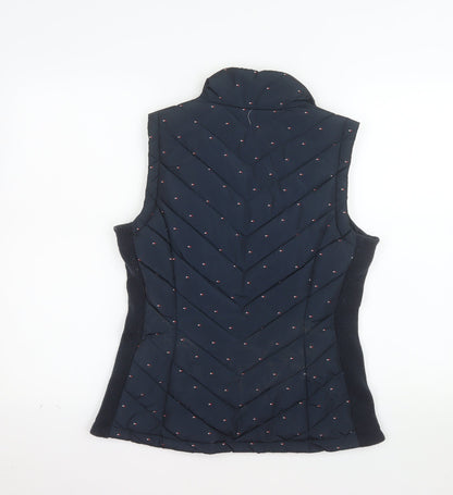 Tommy Hilfiger Women's Blue XS Puffer Quilted Waistcoat