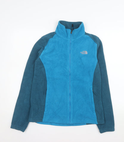 The North Face Women's Blue Fleece Full Zip Jacket Size M
