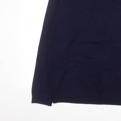 Knithouse Men’s Blue 2XL V-Neck Pullover Jumper