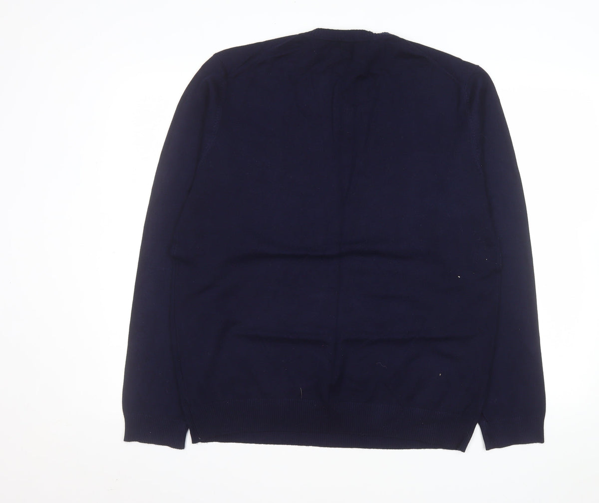 Knithouse Men’s Blue 2XL V-Neck Pullover Jumper