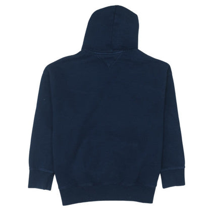 Tommy Jeans Men's Blue XL Pullover Hoodie Classic Logo Fleece