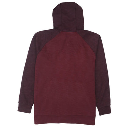 Nike Men's Red Full Zip Hoodie Size L Regular Fit Sportswear