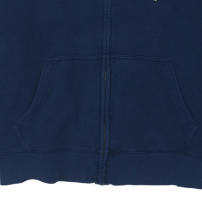 GAP Men's Blue Full Zip Hoodie XL Fleece Graphic Patriotic Logo