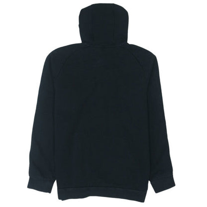 Adidas Mens Black Pullover Hoodie Size L Sports Fleece Sweatshirt