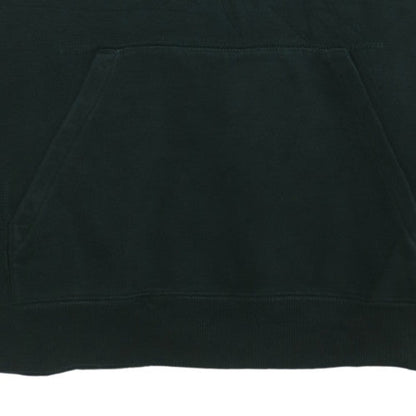 Carhartt Men's Black Pullover Hoodie L Fleece Logo Sweatshirt
