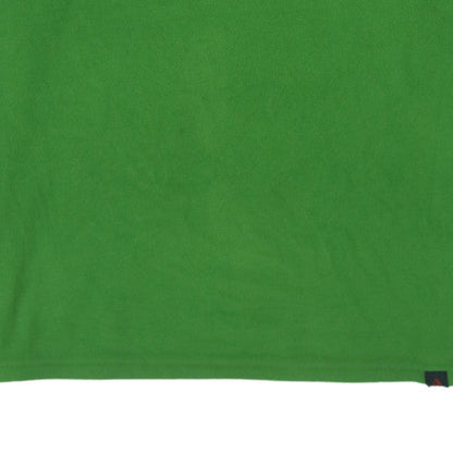 The North Face Men's Green Fleece 1/4 Zip Pullover Sweatshirt S