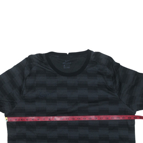 Nike Men’s Black 2XL Dri-FIT Sports Crew Neck Short Sleeve T-Shirt