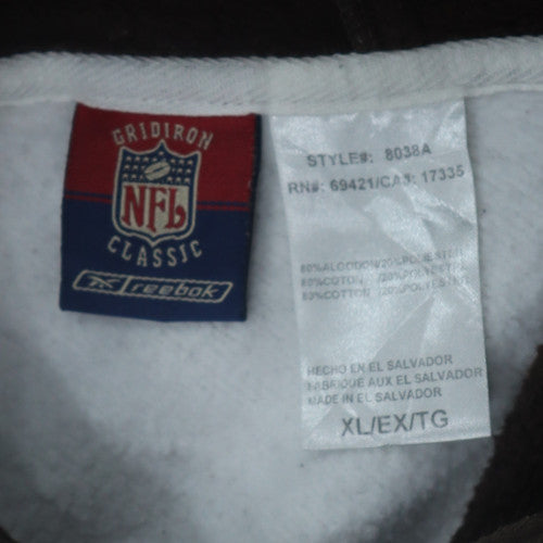 Reebok Cleveland Browns Men’s XL Brown Pullover Fleece Hoodie