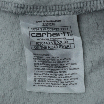 Carhartt Men's Grey XL Pullover Sweatshirt Graphic Workwear