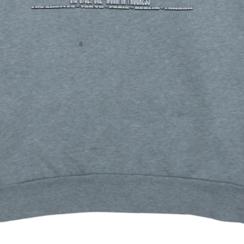 Carhartt Men's Grey XL Pullover Sweatshirt Graphic Workwear