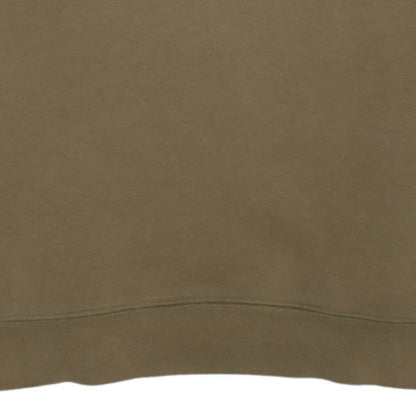 Timberland Men Brown Cotton Crew Neck Pullover Sweatshirt L