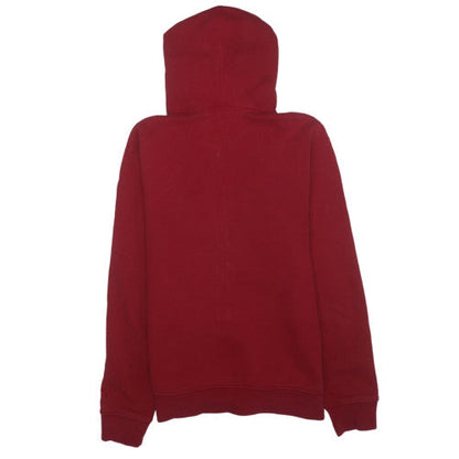 Jordan Men's Red Full Zip Hoodie Size S Sports Fleece