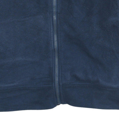 Tommy Hilfiger Womens Navy Full Zip Hoodie Fleece Size M