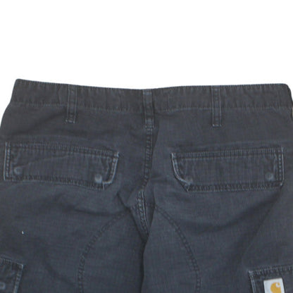 Carhartt Men's Black Cotton Canvas Cargo Shorts Size 36 Regular