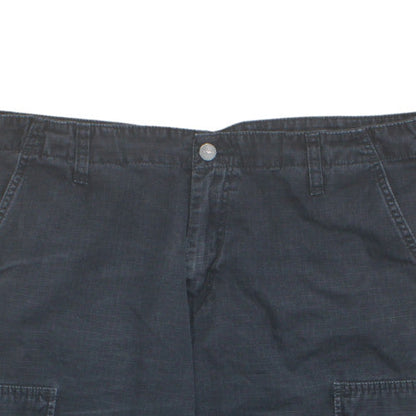 Carhartt Men's Black Cotton Canvas Cargo Shorts Size 36 Regular