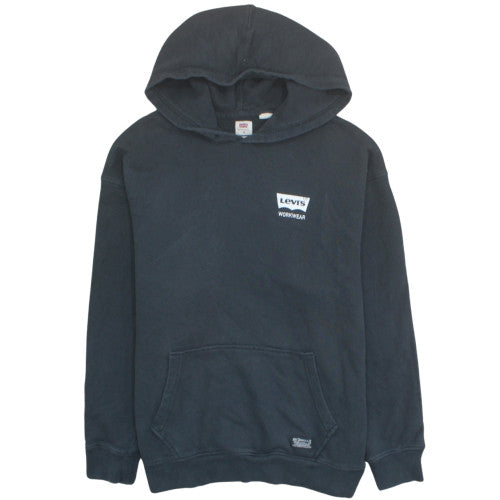 Levi's Men's Black XL Relaxed Fit Workwear Pullover Hoodie