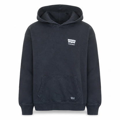 Levi's Men's Black XL Relaxed Fit Workwear Pullover Hoodie