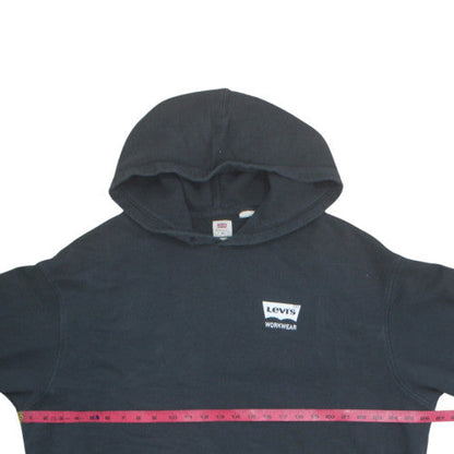 Levi's Men's Black XL Relaxed Fit Workwear Pullover Hoodie