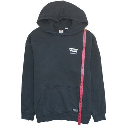 Levi's Men's Black XL Relaxed Fit Workwear Pullover Hoodie