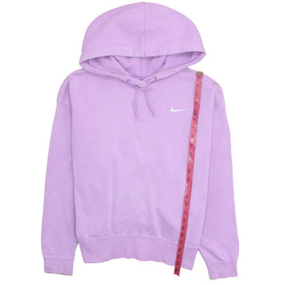Nike Women's Lilac Pullover Hoodie L Cotton Blend Comfortable Sweatshirt