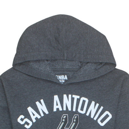 NBA Men’s Grey San Antonio Spurs Pullover Hoodie Medium