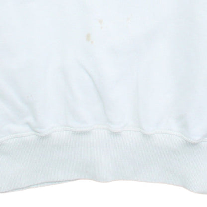 Fred Perry Men's White L Pullover Sweatshirt Stockport Logo Cotton