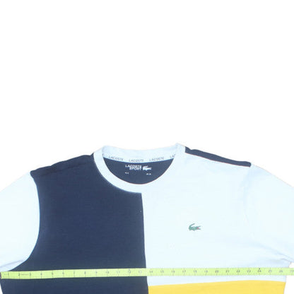Lacoste Men’s Multicoloured XL Crew Neck Pullover Sweatshirt