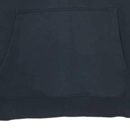 Hugo Boss Men's Black Pullover Hoodie L Regular Fit Cotton Logo